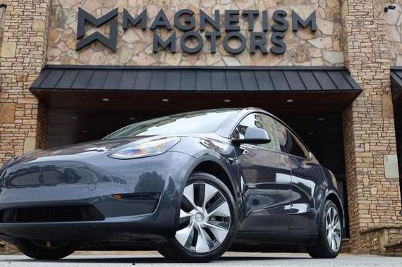 TESLA MODEL Y 2020 5YJYGDEE3LF021537 image